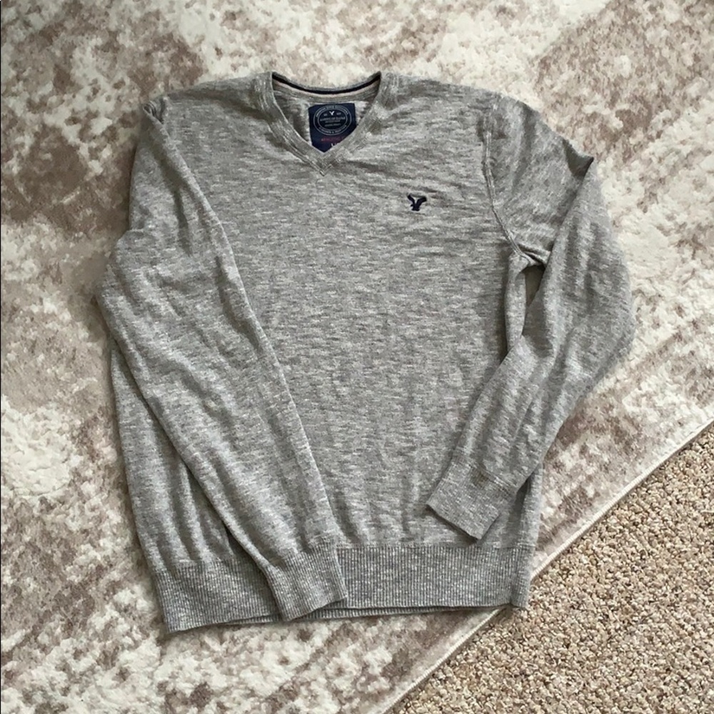 American Eagle Gray Sweater